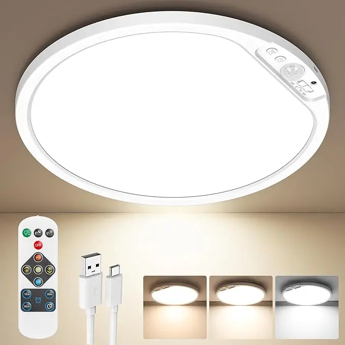 10000mAh Rechargeable Motion Sensor Ceiling Light