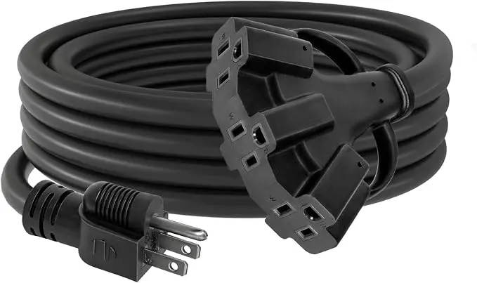 10FT 12/3 Outdoor Extension Cord