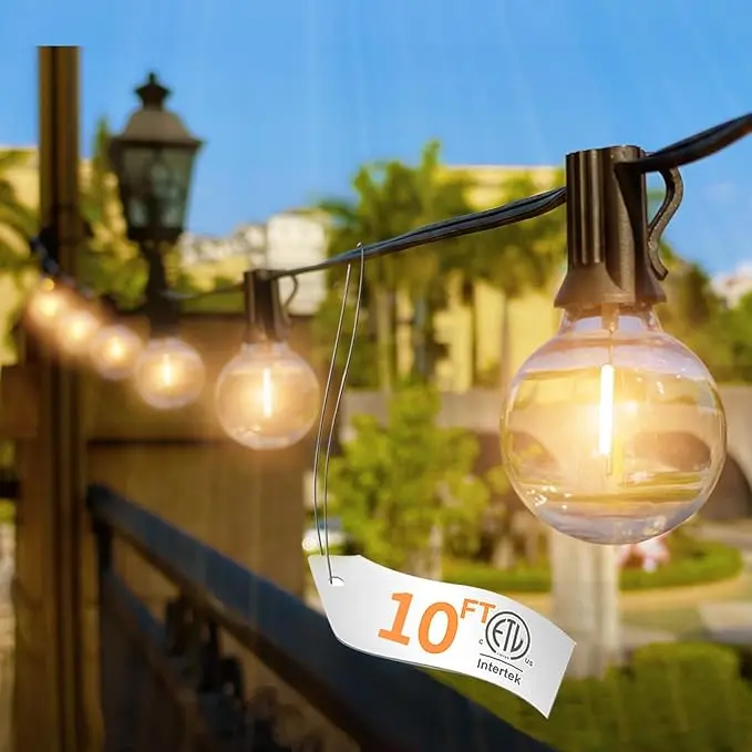 10FT Outdoor String Lights