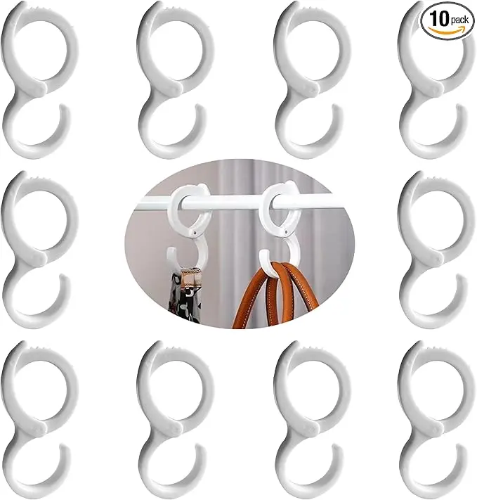 10Pcs Windproof Hook, Hanging Hooks, Table Edge Hook, Hook Clip, Hanging Clips