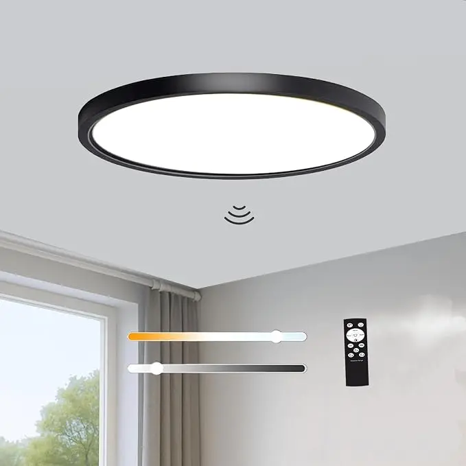 12 Inch Motion Sensor Ceiling Light Indoor, Motion Sensor Fixture Indoor