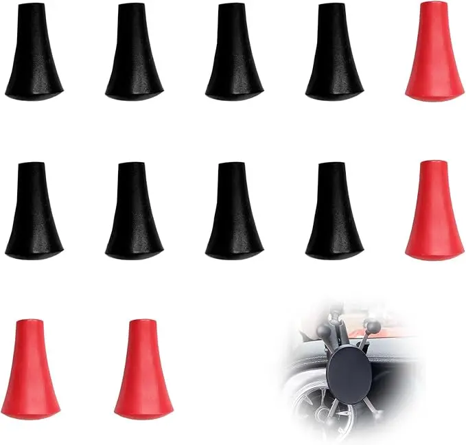 12 Pack Ram Mount Rubber Tips Replacement, Rubber Phone Holder Replacement