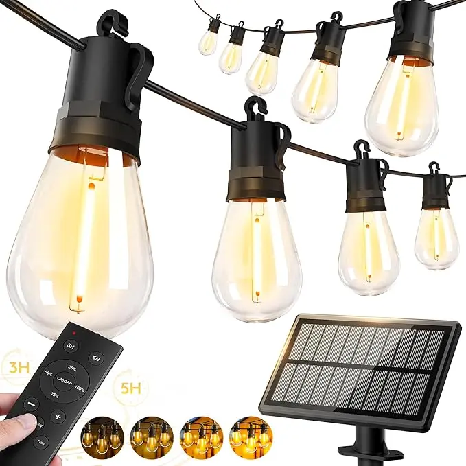 148ft-Solar-Powered-Lights-Outdoor-Waterproof-String