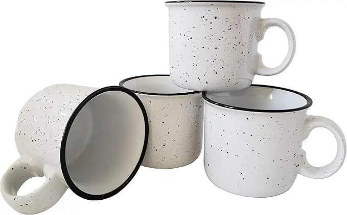 14oz Ceramic Campfire Coffee Mug