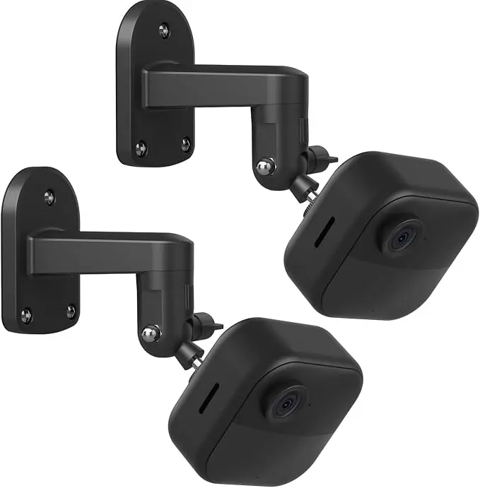 2 Pack 360 Degree Adjustable Adhesive Mount