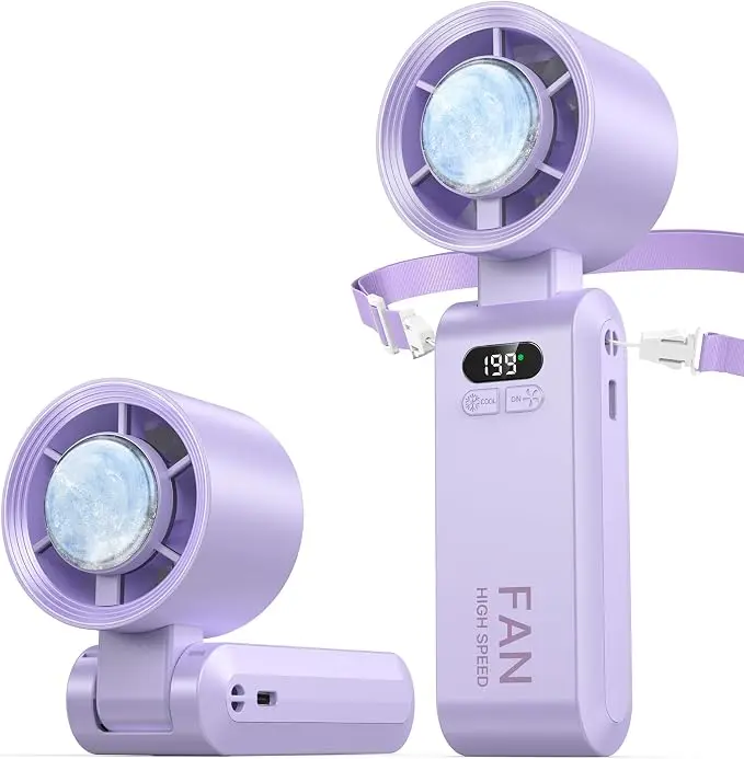 2 Pack Handheld Portable Turbo Fan