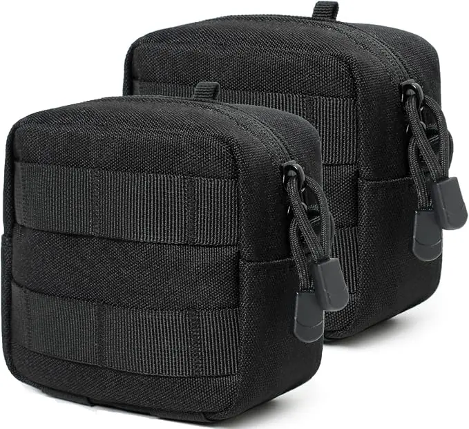 2 Pack Mini Tactical Molle Compact Ammo Pouch