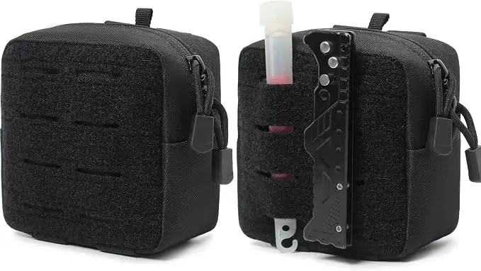 2 Pack Mini Tactical Molle Compact Ammo Pouch