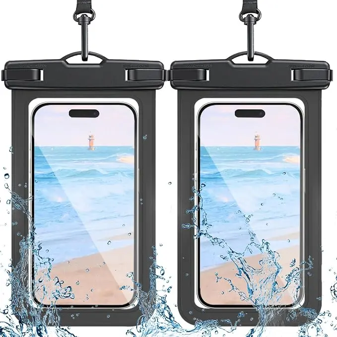 2 Pack Waterproof Phone Pouch