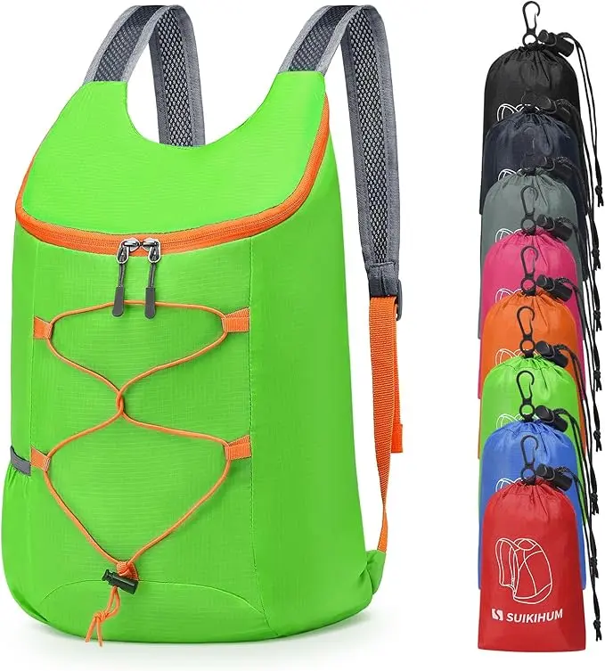 20L Hiking-Daypack Lightweight Foldable Travel Packable Backpack