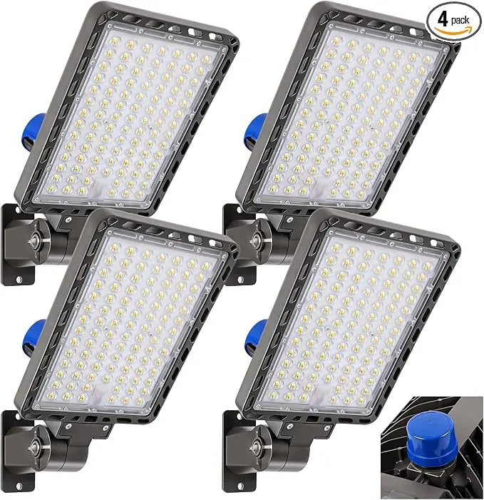 240W LED Parking Lot Light, 36000LM 5000K Adjustable Wall Mount Security Flood