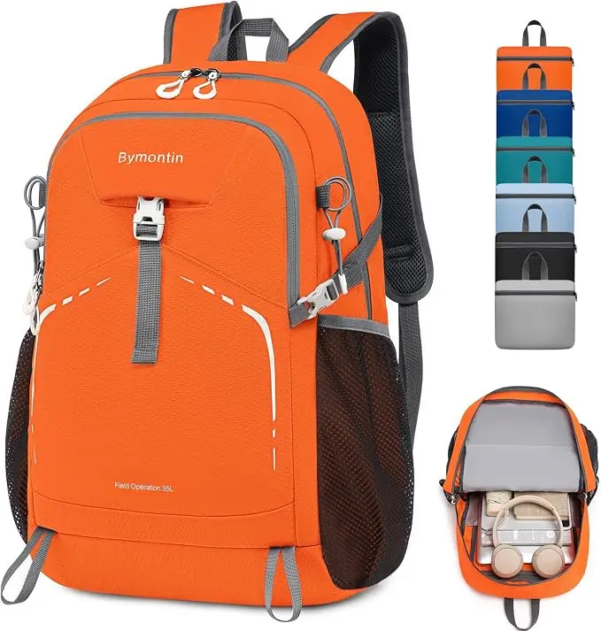 35L Lightweight Packable Backpack – Durable Foldable Daypack