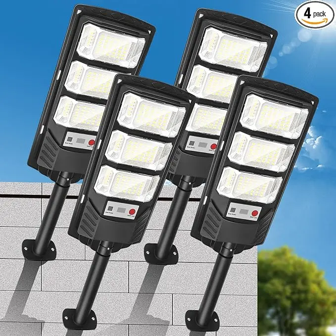 4 Pack Solar Lights Outdoor Waterproof