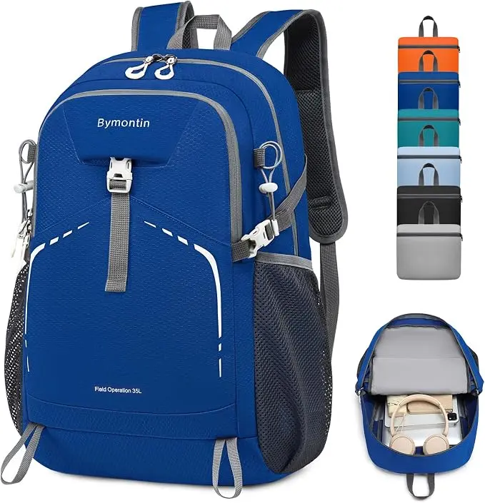 45L Lightweight Packable Backpack – Durable Foldable Daypack