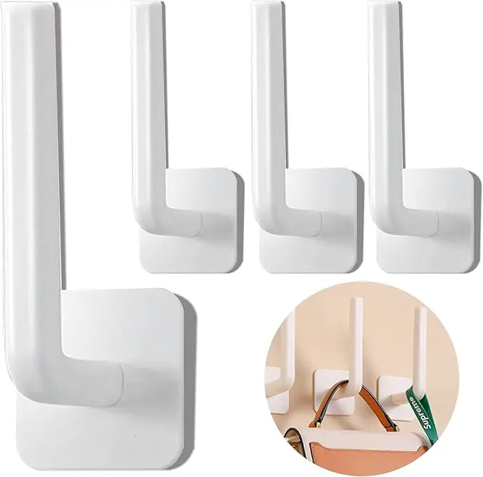 4Pcs Wall Hooks,Multi-Purpose Wall Hangers