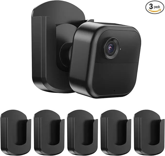 5 Pack Blink Camera No Drill Wall Mount Bracket, Adhesive Mount