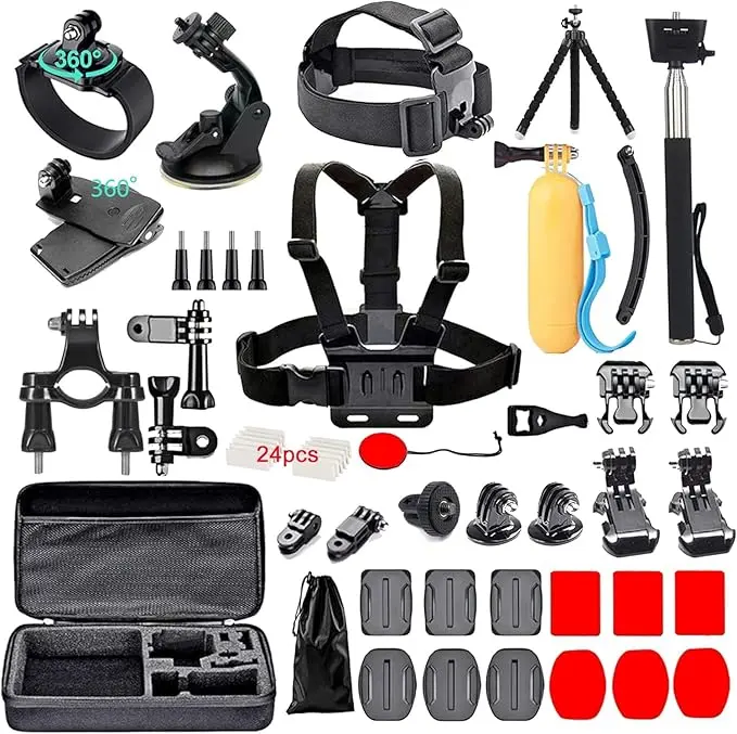 60 in 1 Camera Accessories Kit Compatible