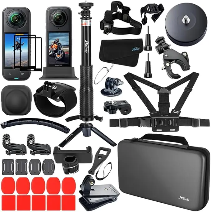 Accessories Kit for Insta360 X5 / X4 Camera Mount Bundle