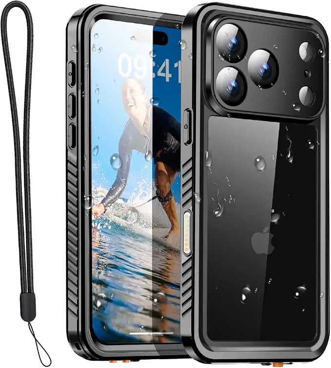 AICase Compatible with iPhone 17 Pro Max Case Waterproof