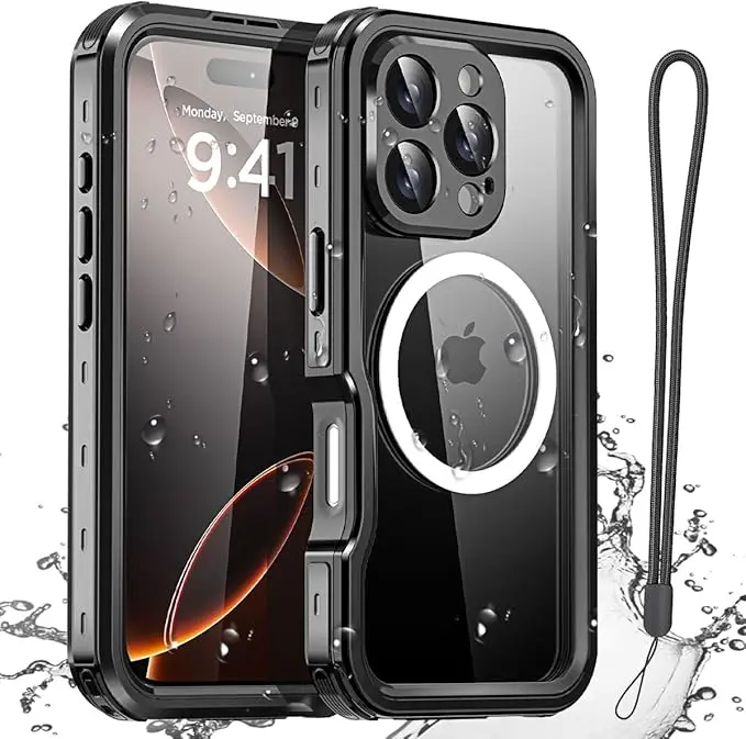 AICase Waterproof Case for iPhone 16 Pro Max