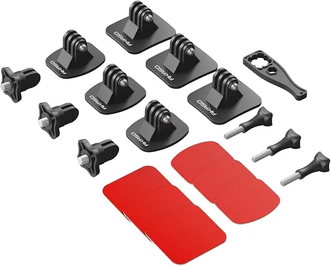 AKASO Adhesive Mount Kit Helmet Sticky Mount Accessory Kit