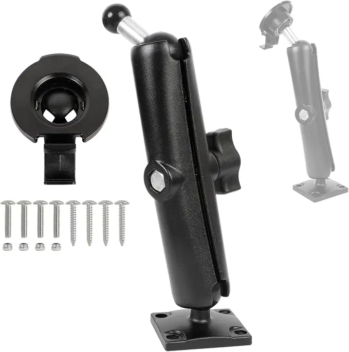 Aluminum GPS Bracket Mount - 17mm Ball Head & Replacement