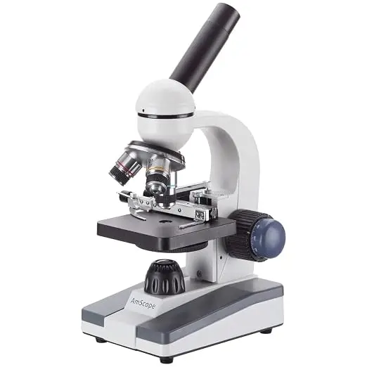 AmScope 40X-1000X Student Biological Compound Microscope