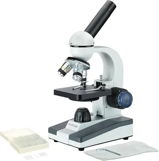 AmScope M150 Series Portable Student Monocular Compound Microscope