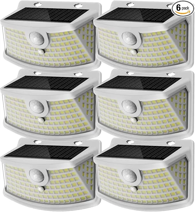 Aootek New Solar Motion Sensor Lights 120 LEDs