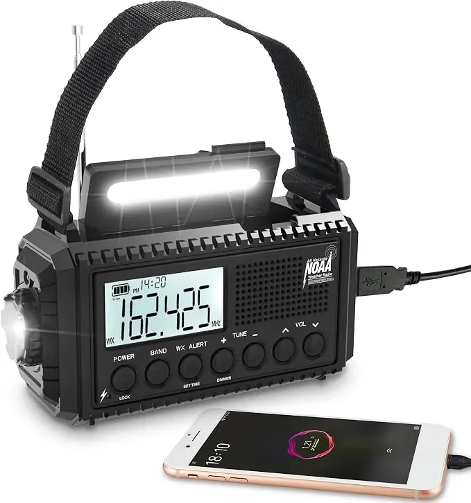 Auto NOAA Digital 5000 Weather Radio