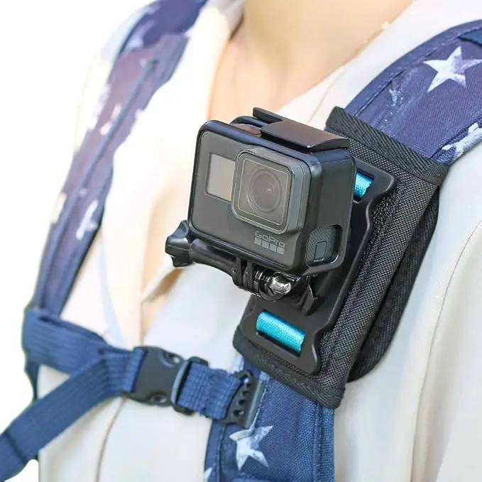 Backpack Shoulder Strap Mount Camera