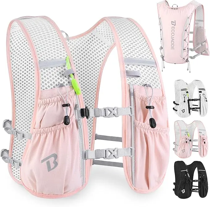 BECOJADDE Running Vest Hydration Backpack