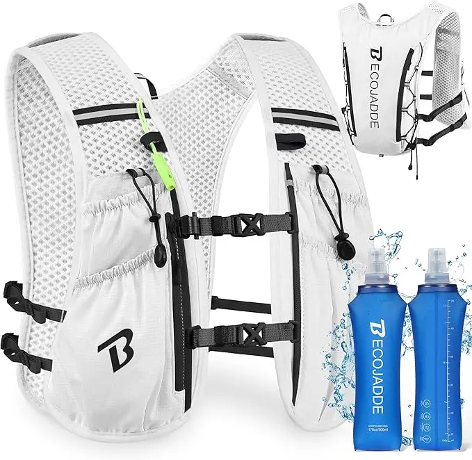 BECOJADDE Running Vest Hydration Backpack