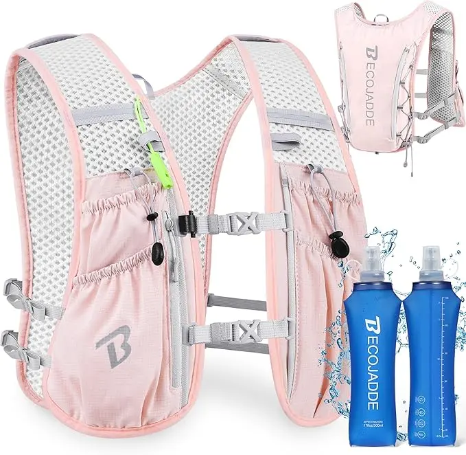 BECOJADDE Running Vest Hydration Backpack