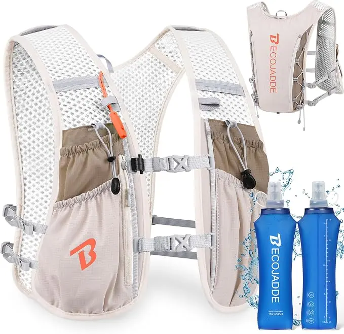 BECOJADDE Running Vest Hydration Backpack
