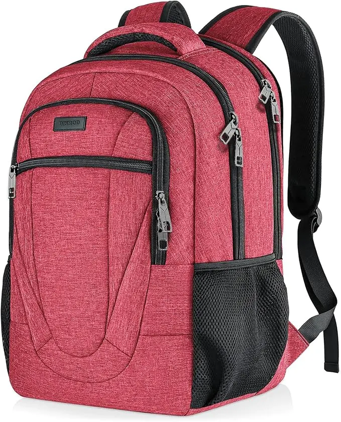 BIKROD Unisex Rose Laptop Backpack, Suitable