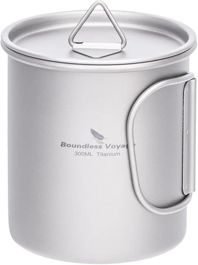 Boundless Voyage Titanium Camping Mug