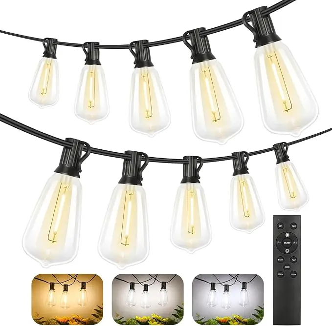 Brightever 200FT Outdoor String Lights