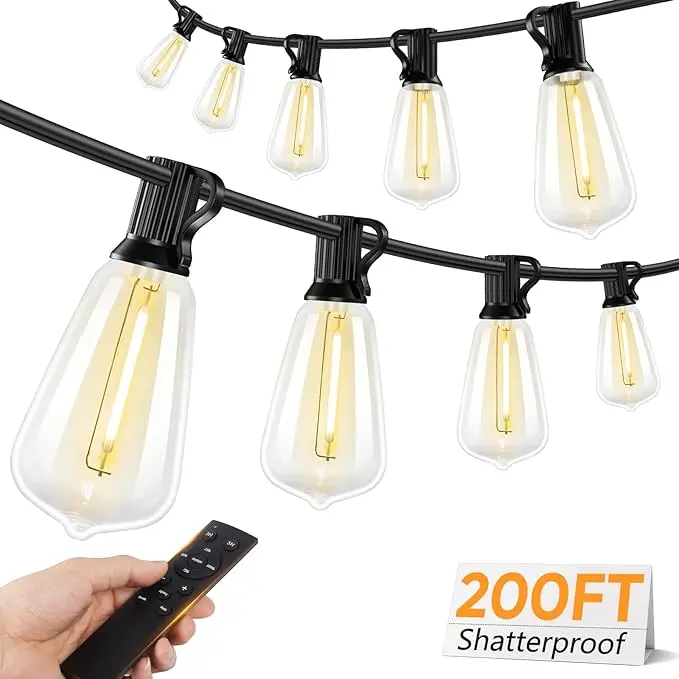 Brightever Outdoor String Lights