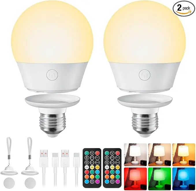 Brightown E26 Rechargeable Light Bulb