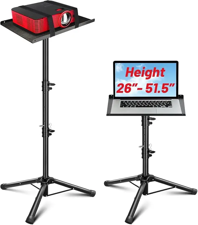 CAHAYA Projector Stand Tripod Adjustable