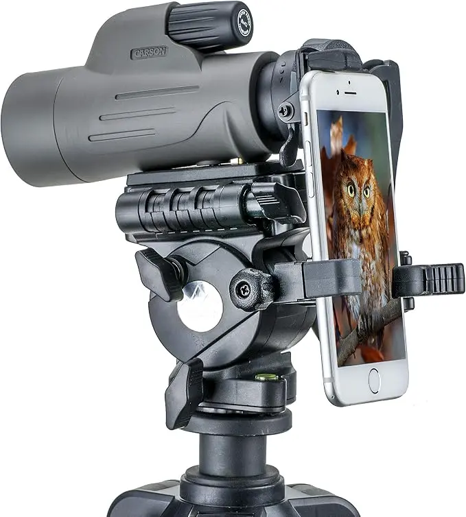 Carson MonoPix Smartphone Digiscoping Adapter Bundle