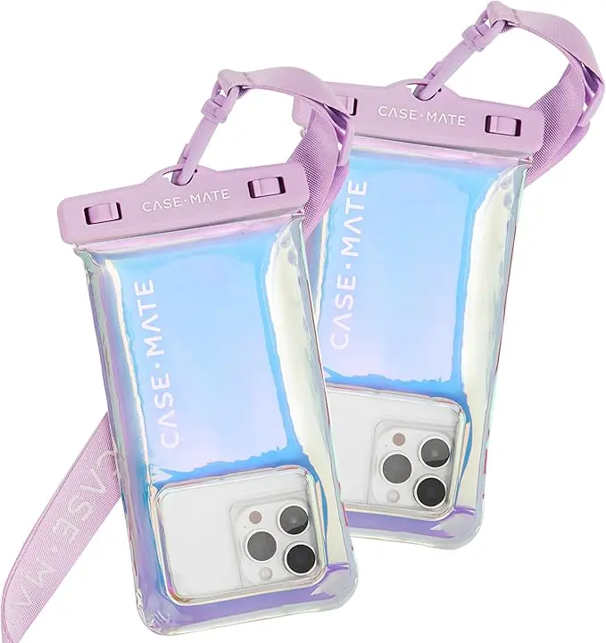Case-Mate 2 Pack Soap Bubble IP68 Waterproof Phone Pouch