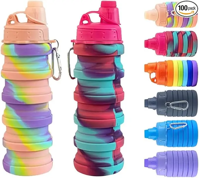 Collapsible Travel Bottles 2 Pack