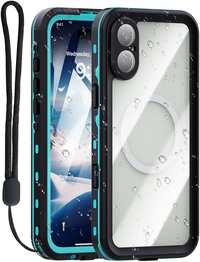 Compatible for iPhone 16 Plus Case Waterproof 【Compatible