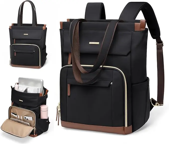 Convertible Daypack Laptop Backpack