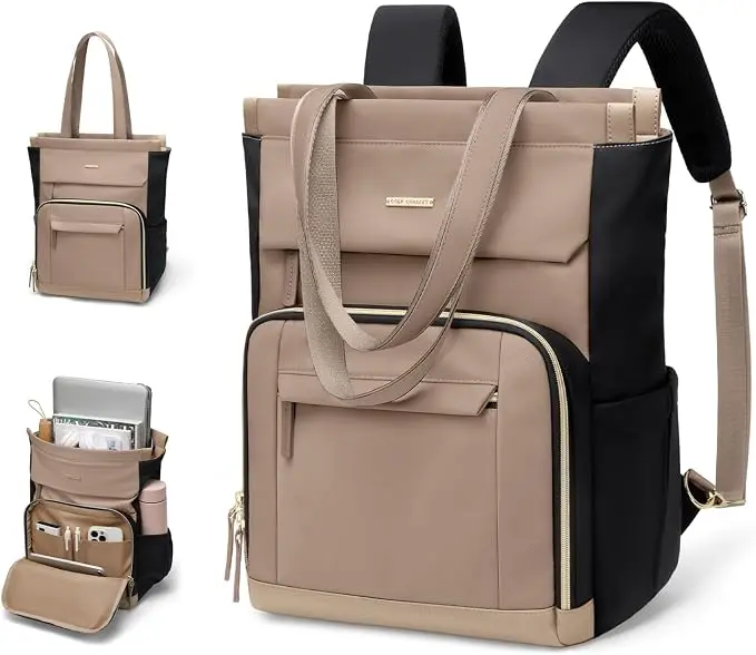 Convertible Daypack Laptop Backpack