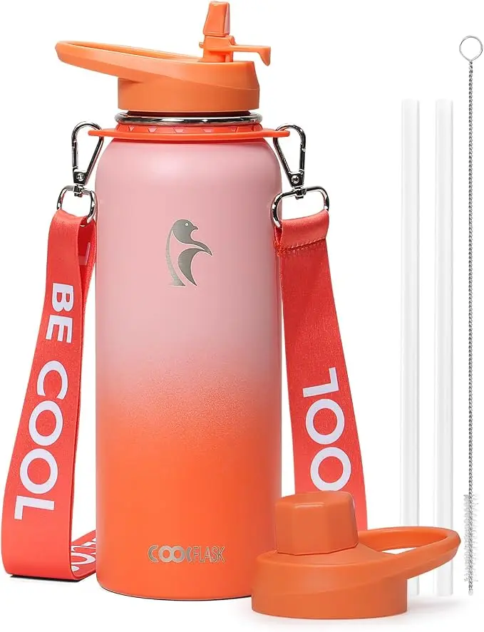Coolflask Insulated Water Bottle