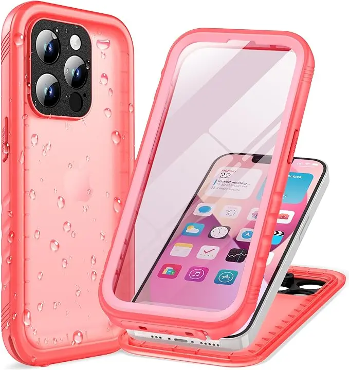 Cozycase Compatible with iPhone 13 Pro Max Waterproof Case