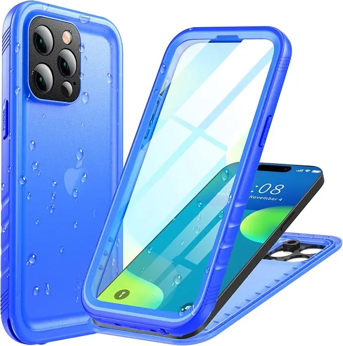 Cozycase Compatible with iPhone 14 Pro Max Waterproof Case